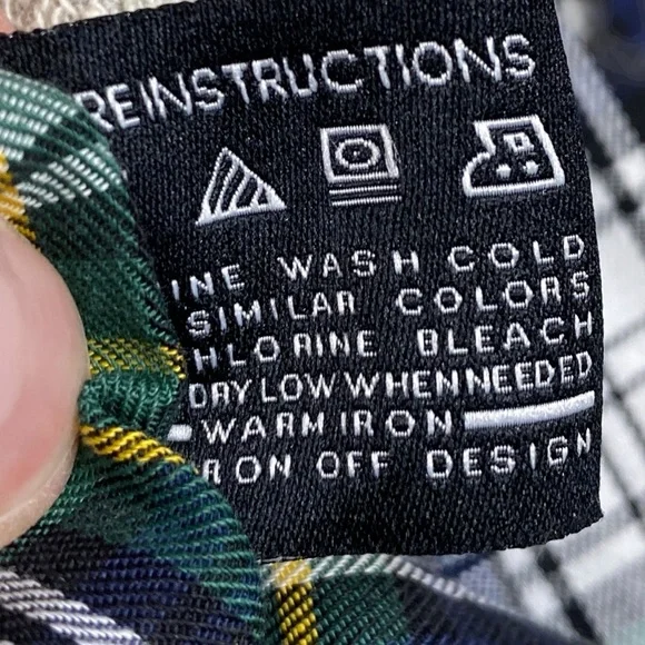 RocaWear Blak Vintage Plaid Longsleeve Shirt Men’s Size 2XL NWT - Picture 4 of 9